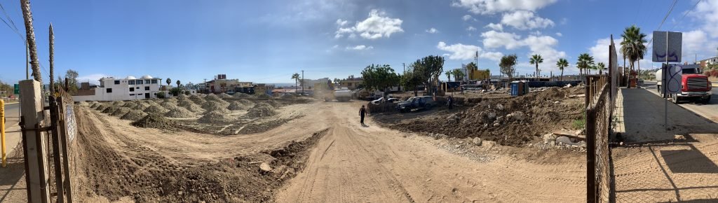 Development of the new Calimax supermarket started last month and is expected to be finished in January 2019
