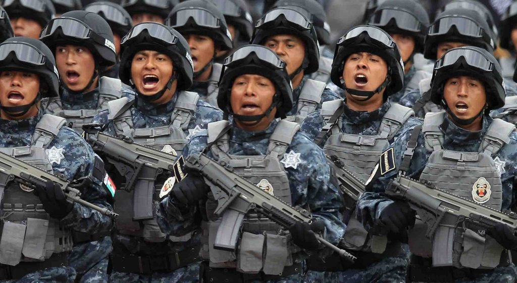 130 Federales Arrive In Baja
