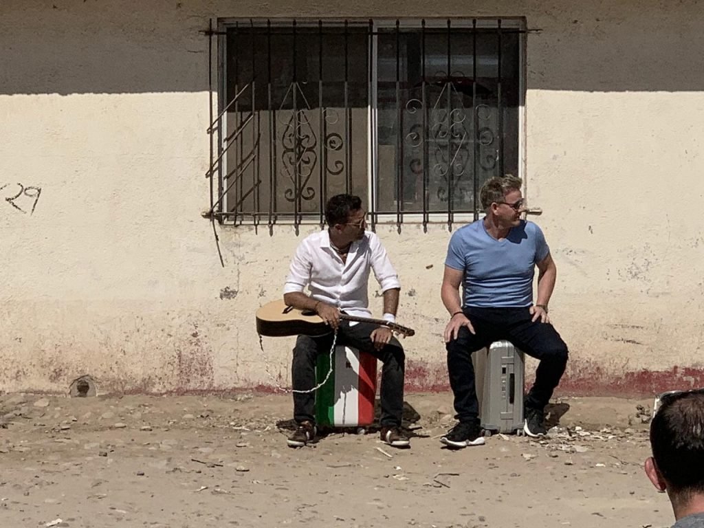 Gordon Ramsey, Gino D'Acampo and Tom Holland Spotted In Baja