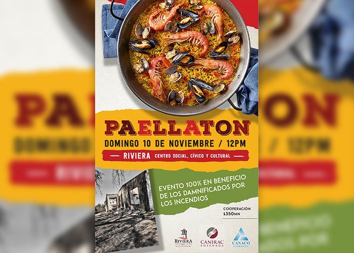 Paellas Event to Benefit the Recent Fire Victims