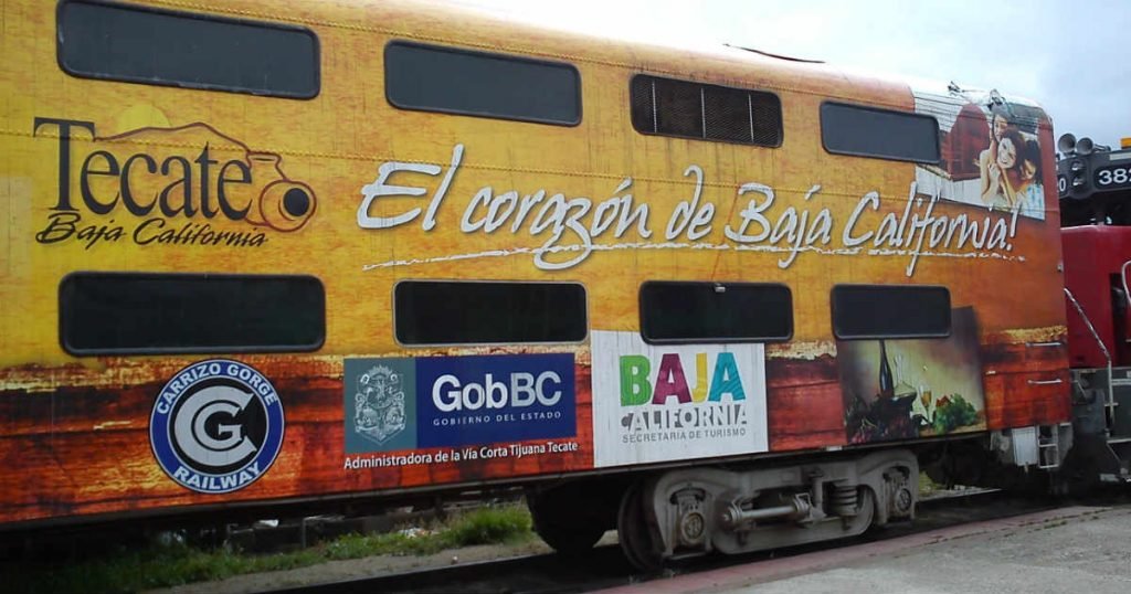 Tijuana-Tecate Passenger Train Announced