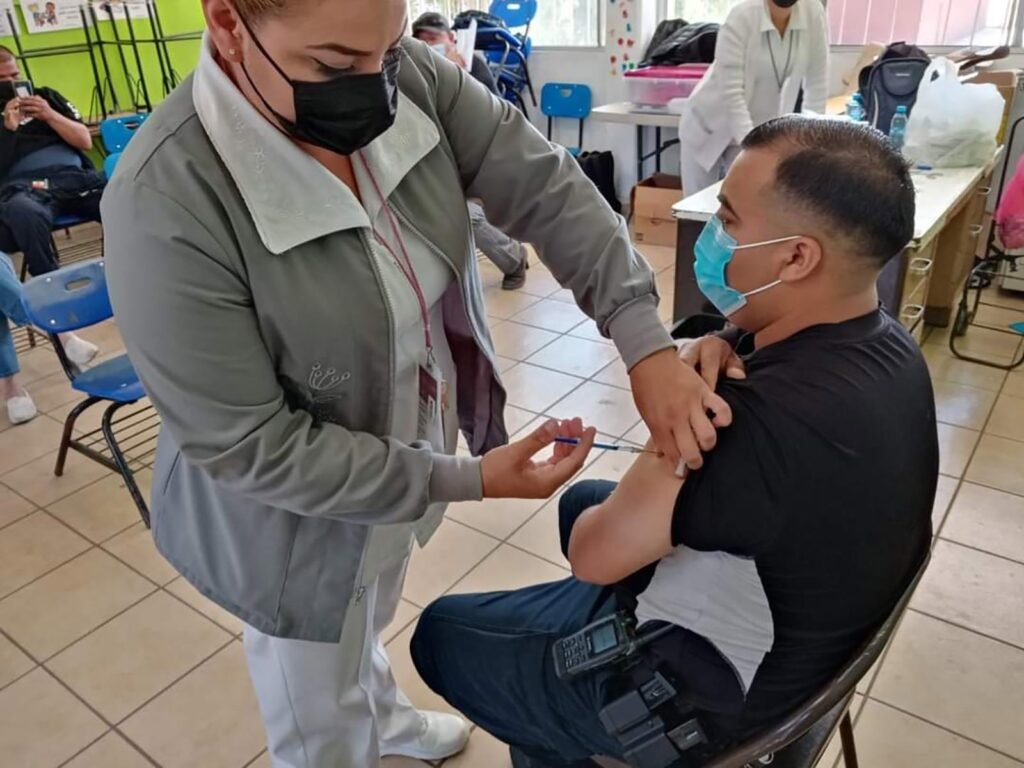 Ensenada Police Get COVID-19 Vaccine After Thousands Don't Show For Their Shot