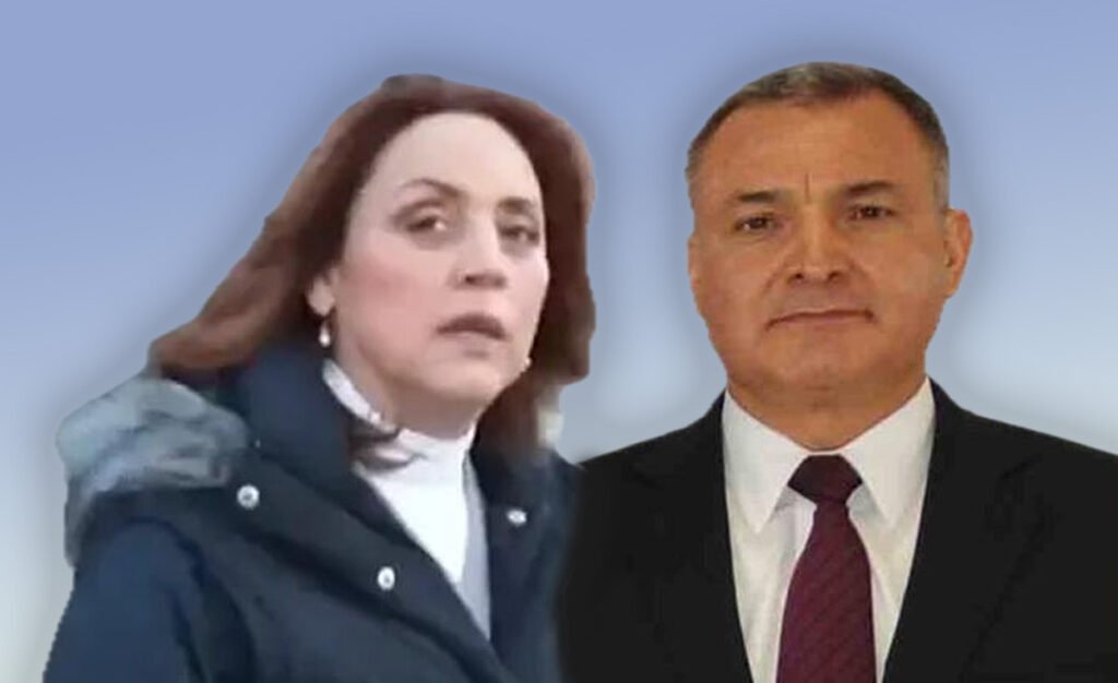 Genaro García Luna, former Mexican security czar, and his wife Linda Cristina Pereira.