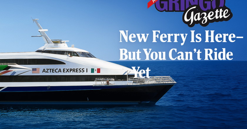 The San Diego–Ensenada ferry arrived on July 25 with room for 330 passengers, but no launch date or tickets are available yet. Here’s everything we know so far.