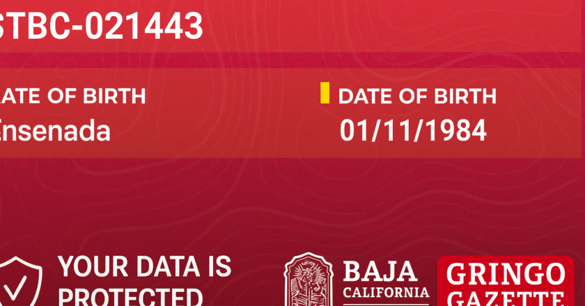“Sé Turista en Tu Baja California” card—now in English—so our readers can understand what it looks like and how it works